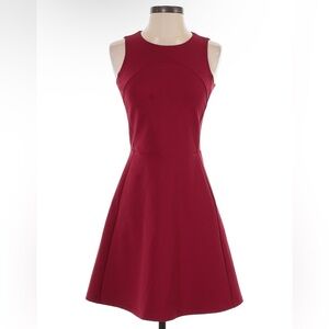 Madewell Burgundy Sleeveless Dress